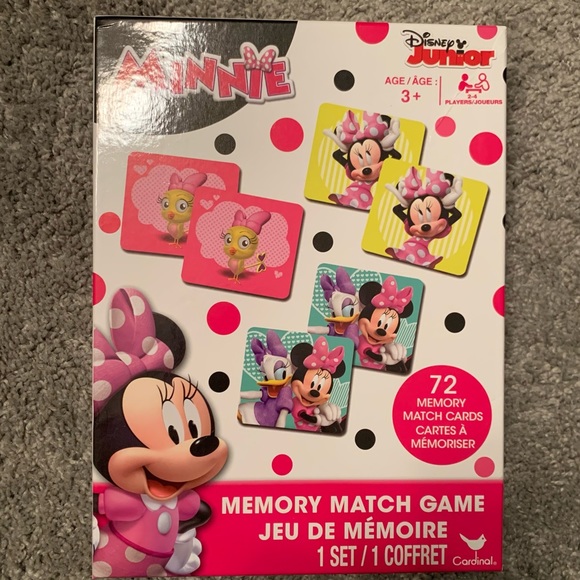 Disney Junior Minnie Mouse Memory Match Game - Picture 4 of 5